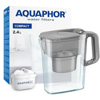 Aquaphor Compact grau 2,4l Wasserfilter Kanne