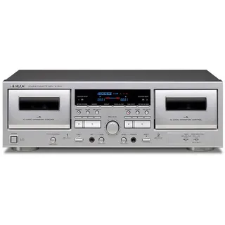 TEAC W-1200 Kassetten Player silberfarben 37 cm x 22.5 cm