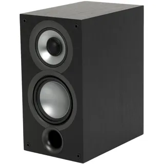 ELAC Uni-Fi 2.0 UB52 Bücherregal-Lautsprecher (Paar), Schwarz (UB52-BK)