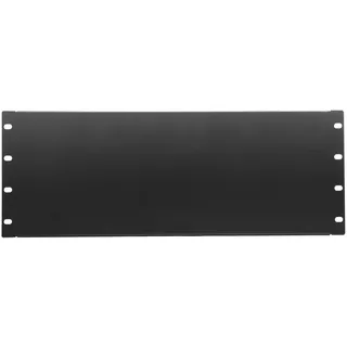 Omnitronic Rack OMNITRONIC Frontplatte Z-19U, Stahl, schwarz 4HE schwarz