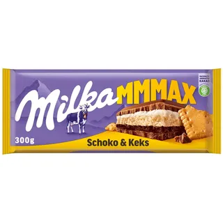 MILKA Schoko & Keks Schokolade 300,0 g