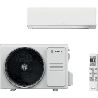 Bosch Climate 7000i Single-Split-Klimagerät Set 35 E 3,4 kW Weiß