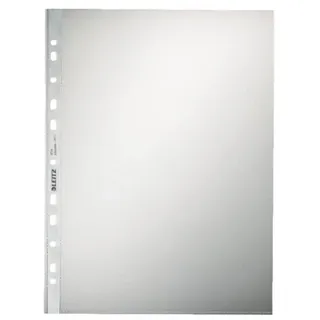 Leitz 4704-00-00 Prospekthüllen A4/100my geprägt oben offen PP Inh.100