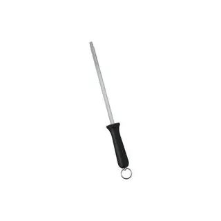 Metaltex Wetzstahl silber Stahl B/H/L: ca. 3,2x34,4x6,8 cm - Schwarz, Silber