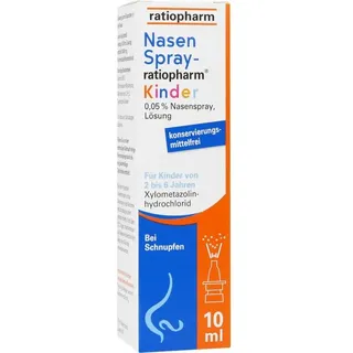 Ratiopharm Nasenspray-ratiopharm Kinder