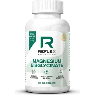 Reflex Nutrition Magnesium Bisglycinate Kapseln für die effektive Magnesiumergänzung 90 KAP