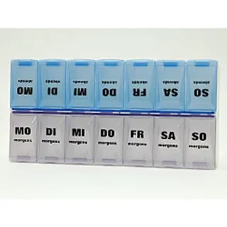 Pillenbox Tablettenbox Medikamentenbox Wochenbox Tabletten Organizer