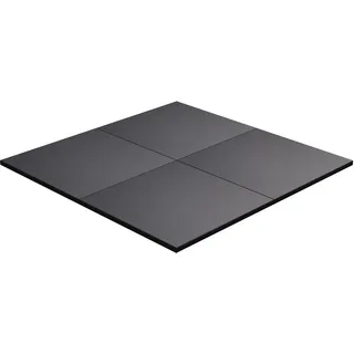 Gorilla Sports Bodenschutzmatte Gummi, in verschiedenen Gr”áen schwarz 50-51 cm