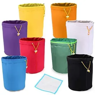 5 Gallon Filter Hash Bag Ice Bubble Pflanzextraktor Mit Pressing Mesh Screen ...