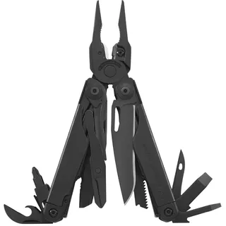 - Surge Multi-Tool mit 21 vielseitigen und starken Werkzeugen, Schwarz mit Nylon Holster