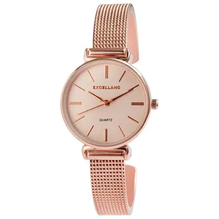 Excellanc Spangenuhr mit Metallarmband