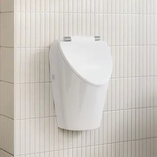 Geberit Renova S Urinal mit Deckel, Zulauf hinten, Abgang hinten oder unten, weiß