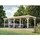 Einzel-Carport 360 x 762 cm Grau tauchgrundiert