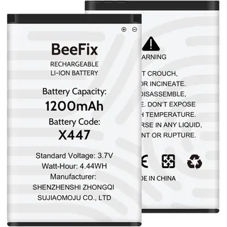 Beefix Akku für Siemens Gigaset SL910 SL910A SL910H Phone Battery Compatible with Original Part Number V30145-K1310K-X447, V30145-K1310-X447, V30145-K1310K-X447-0