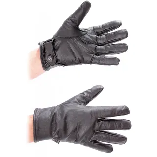 Mil-Tec BW Lederhandschuhe gefüttert, Schwarz, L/9