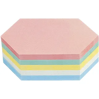 Magnetoplan Kommunikationskarte Rhombus, 200 x 95 mm, 250 Stück, sortiert, 250 Blatt