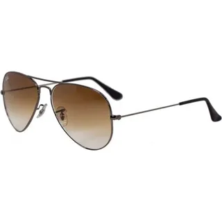 Ray-Ban Aviator Large Metal RB3025 004/51 58-14 gunmetal/light brown gradient