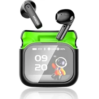 MINISO MS103 AI Kopfhörer Übersetzer 3-in-1 Sprachübersetzer Kopfhörer Übersetzungskopfhörer mit echtzeit übersetzung 135 Sprachen mit App Open-Ear Kopfhörer für Lernen, Reisen, Business