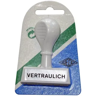 Wedo Textstempel "Vertraulich" ohne Logo, 1 St.
