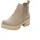 Stiefelette beige in