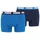 Basic Boxershorts true blue L 2er Pack