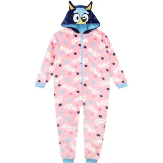 BlueY Onesie | Onesie Kinder | Jumpsuit Kinder | Schlafoverall Kinder | Rosa 98 - 98