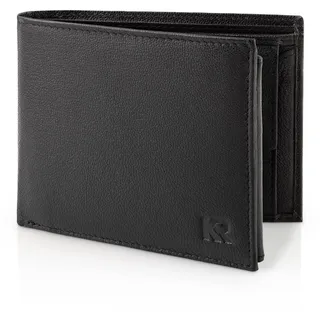 KRONIFY Atlas Herren Geldbörse schwarz