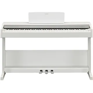 Yamaha ARIUS YDP-105WH Digital Piano, White – Modernes und stilvolles Digitalpiano für Einsteiger und Hobbyspieler – Authentisches Klavierspiel