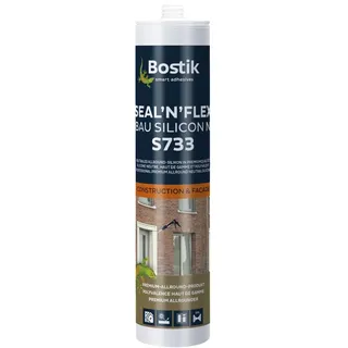 Bostik S733 Seal ́n ́Flex Bau Silikon Transparent 300 ml