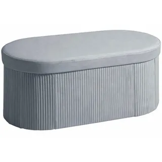 Homcom Polsterbank Dunkelgrau 76 x 38 x 35 cm