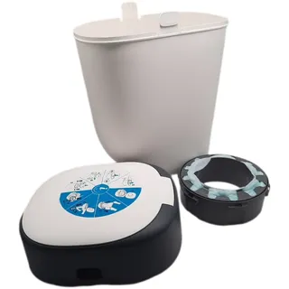 TOMMEE TIPPEE Twist and Click Advanced Windeleimer mit 2 Nachfüllkassetten, gara