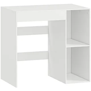 Homcom Waschmaschinenschrank, Weiß, Holzwerkstoff, 60x90.5x96 cm, Waschküche, Waschmaschinenschrank