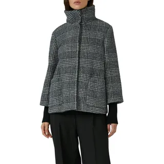 s.Oliver Jacke Stehkragen Rippstrick-Manschetten Schwarz M