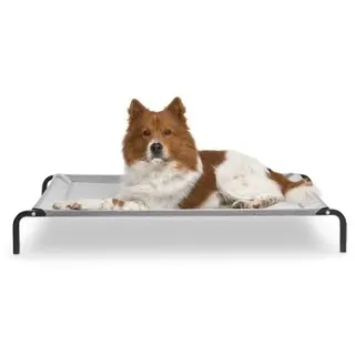 Knuffelwuff Hundeliege Knuffelwuff XXL 144 x 76 cm grau