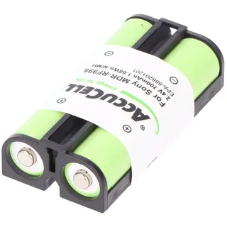 AccuCell Akku passend für Sony MDR-RF995 BP-HP800-11 700mAh für wireless Headset, Kopfhörer