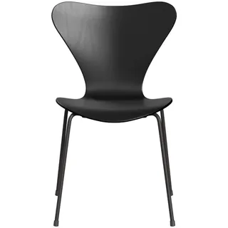Fritz Hansen Serie 7 Stuhl Holz schwarz
