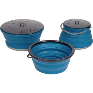 Mc Kinley McKINLEY Geschirr, Cooking set SIL 2P Blue Dark, One Size