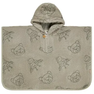 Sterntaler Badeponcho LÖWE Leo in steingrau | Gr.: onesize