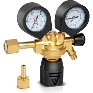 STAHLWERK Druckminderer ST-300 Pro bis 300 bar für Standard-Gasflaschen DIN EN