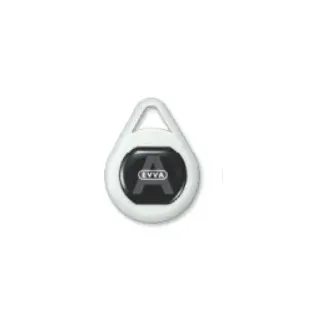 EVVA AirKey-Kombi-Schlüsselanhänger, weiß, 5 Stück