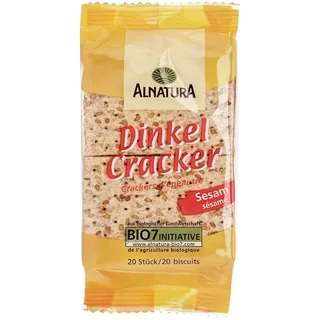 Alnatura Bio Dinkel Cracker Sesam, 100 g