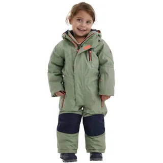 KILLTEC Kesley Mini Skioverall/Schneeanzug mit Kapuze und Schneefang, Pflaume, 98/104