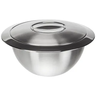 Weis 240267 Thermoschüssel mit Deckel Ø 26 cm, 1,8 L, Edelstahl Thermo Küchenschüssel Schüssel 25,5cm Liter