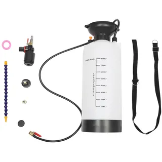 kaichenyt Getriebeöl Einfüllgerät, 8L Öleinfüllgerät Öl einfüllen ATF Getriebe-Öl Druckluft Öl-Einfüllgerät