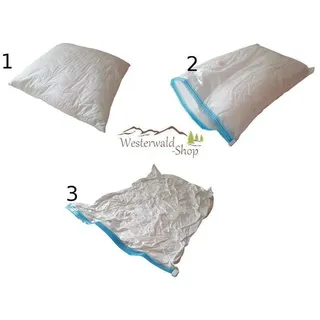 Vakuum Stausack 80x60 cm Kleidersack Vakuumbeutel Aufbewahrungsbeutel