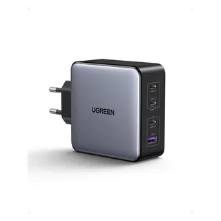 UGREEN USB-C Ladegerät, Nexode X 160W PD 3.1 Netzteil 140W GaN Charger 4-Port Schnellladegerät PPS 45W Kompatibel mit MacBook Pro 16“ 2021, iPhone 17, Galaxy S25 Ultra