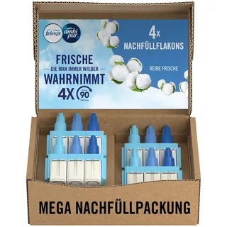 Febreze 3Volution Duftstecker Nachfüller 80ml, 3 Abwechselnde Düfte Bekämpfen Gerüche