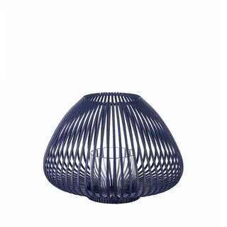 BLOMUS Laterne Lyva Stahl/Glas Ocean Cavern