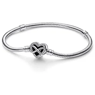 Pandora Moments Schlangen-Gliederarmband Silber 592645C01 Größe 20 cm