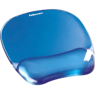Fellowes Gel Crystals - Mauspad mit Handgelenkpolsterkissen